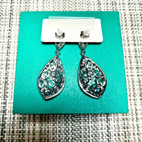 Cote d’ Argert BRAND NEW Silver toned dangling earrings ✨✨✨ - Picture 5 of 6
